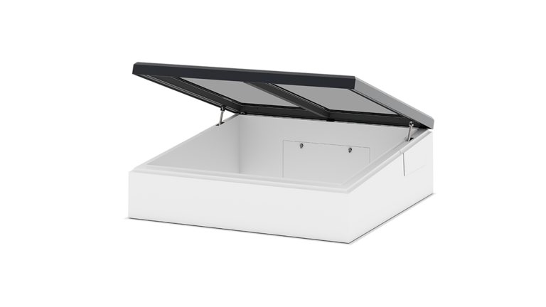 LAMILUX Wyłaz do dachów płaskich Flat Roof Access Hatches Comfort Swing, otwarty