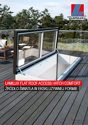 Flat Roof Access Hatch Comfort Solo
