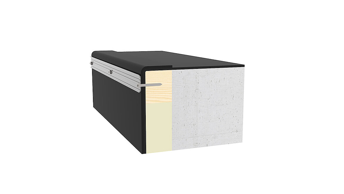 Montaż na cokole betonowym Montaż świetlika modułowego na cokole betonowym