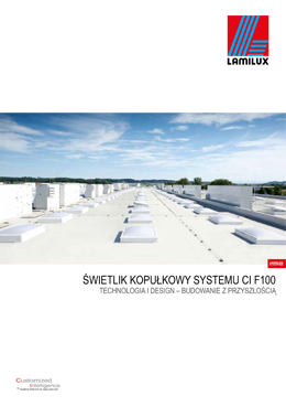Świetlik kopułkowy F100