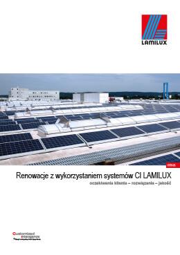 Renowacje z wykorzystaniem systemów CI LAMILUX